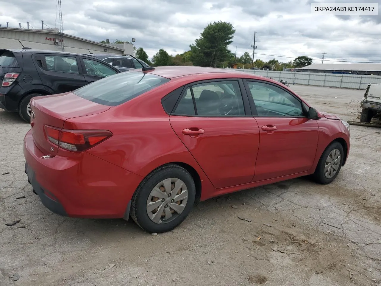 2019 Kia Rio S VIN: 3KPA24AB1KE174417 Lot: 71932654