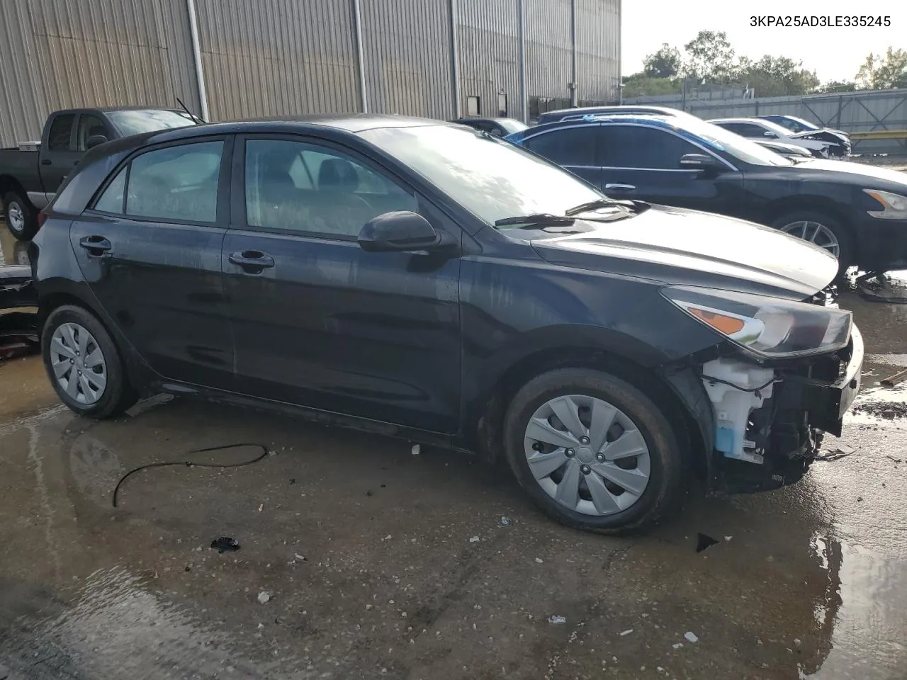 2020 Kia Rio Lx VIN: 3KPA25AD3LE335245 Lot: 65118264