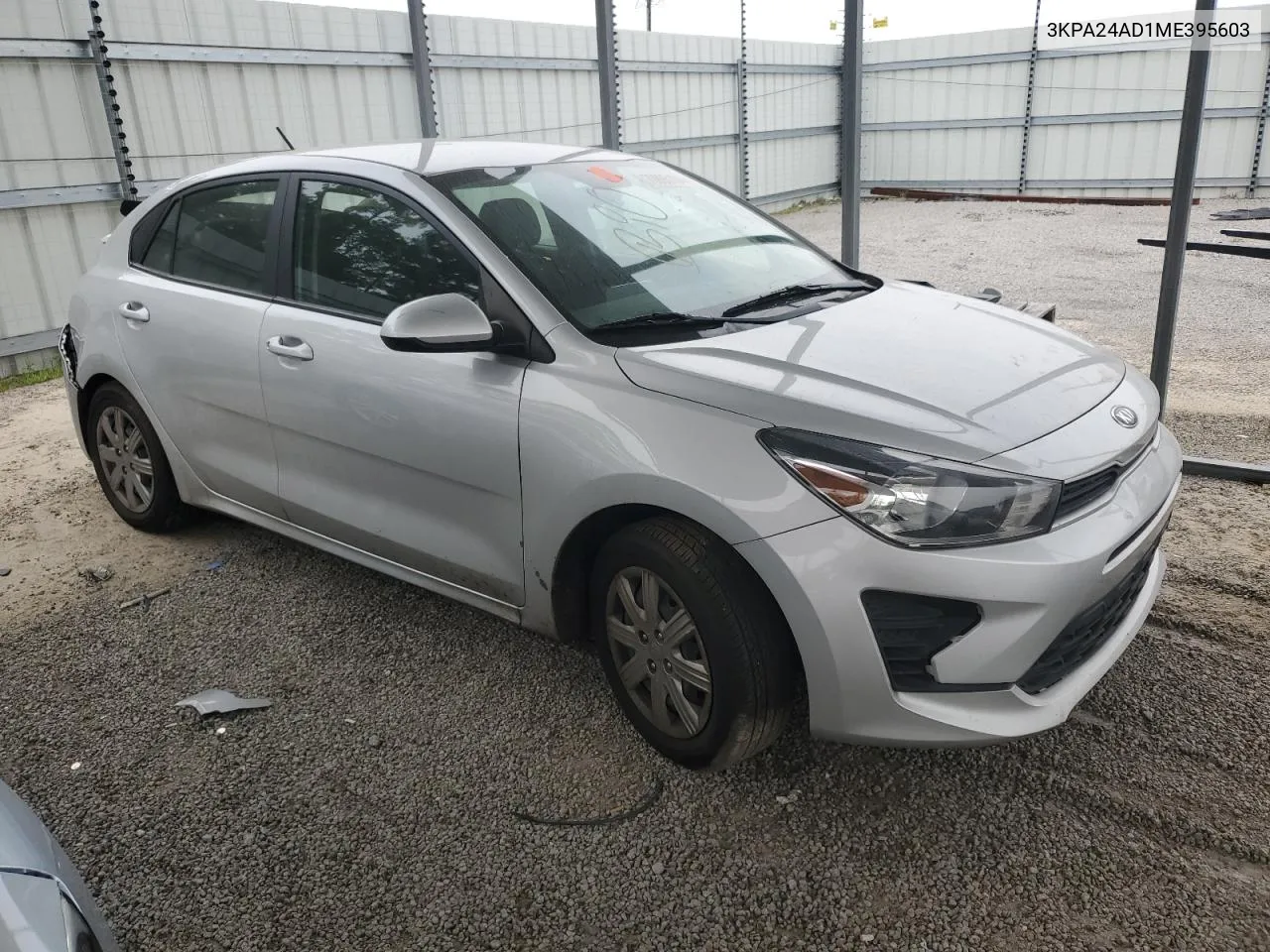 2021 Kia Rio Lx VIN: 3KPA24AD1ME395603 Lot: 70995104