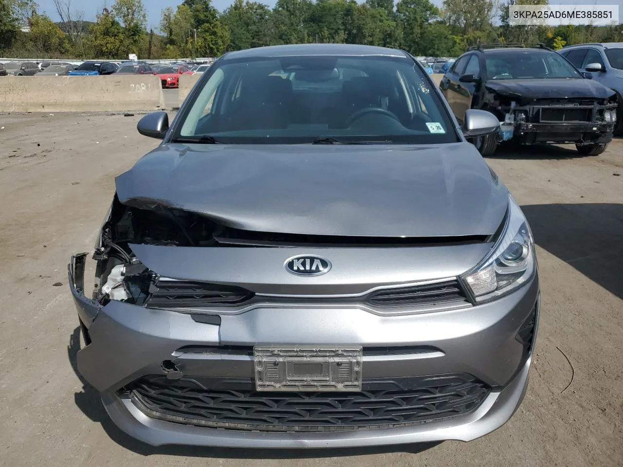 2021 Kia Rio S VIN: 3KPA25AD6ME385851 Lot: 72138814