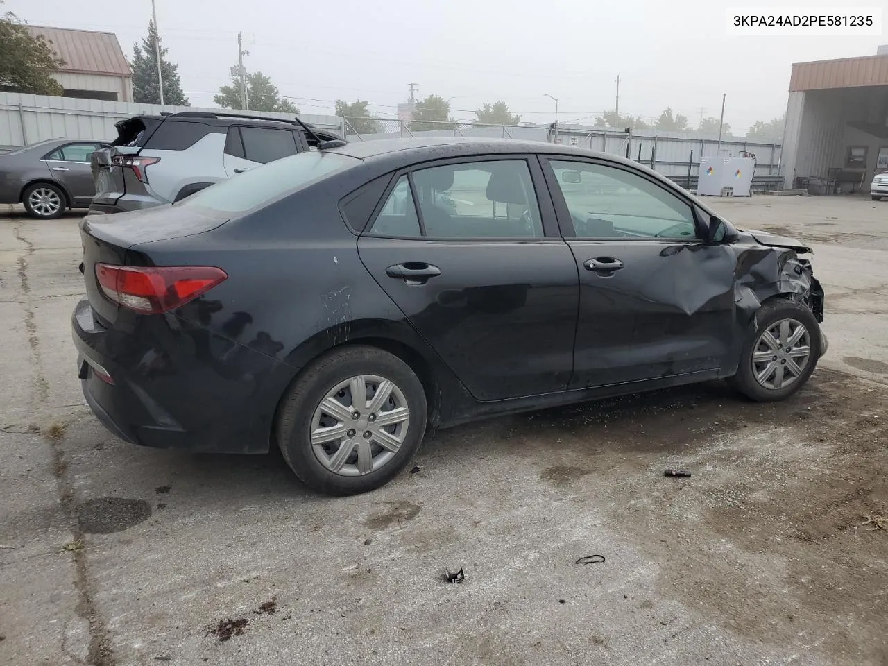 2023 Kia Rio Lx VIN: 3KPA24AD2PE581235 Lot: 71526024