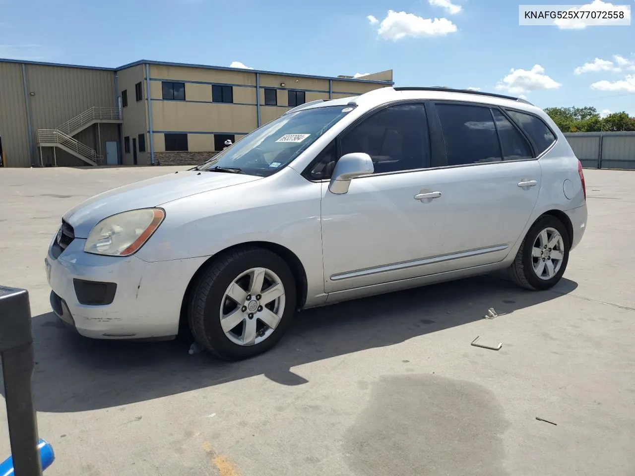 2007 Kia Rondo Base VIN: KNAFG525X77072558 Lot: 69337984