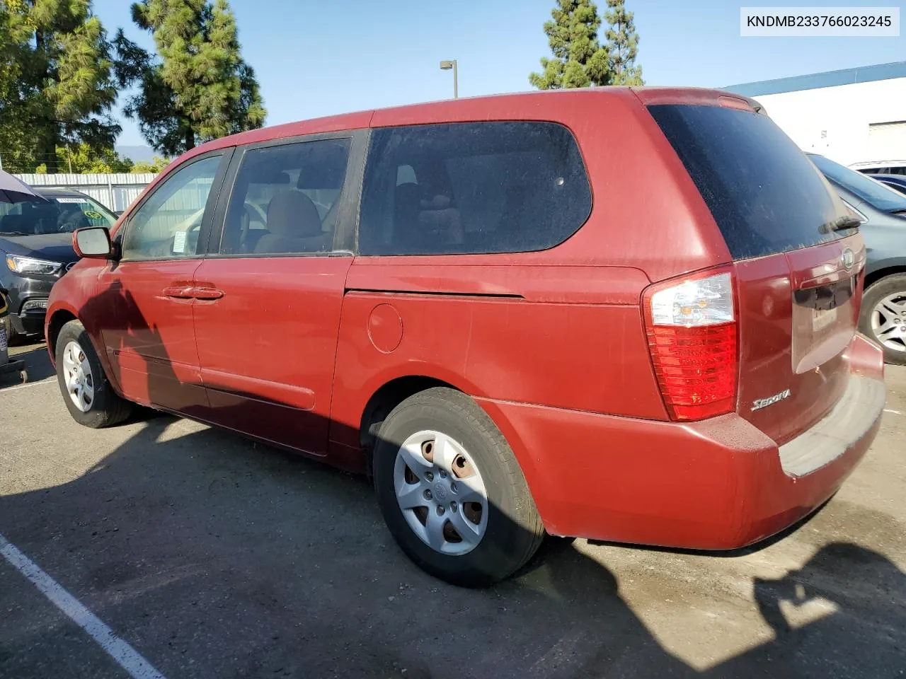 2006 Kia Sedona Ex VIN: KNDMB233766023245 Lot: 68764064