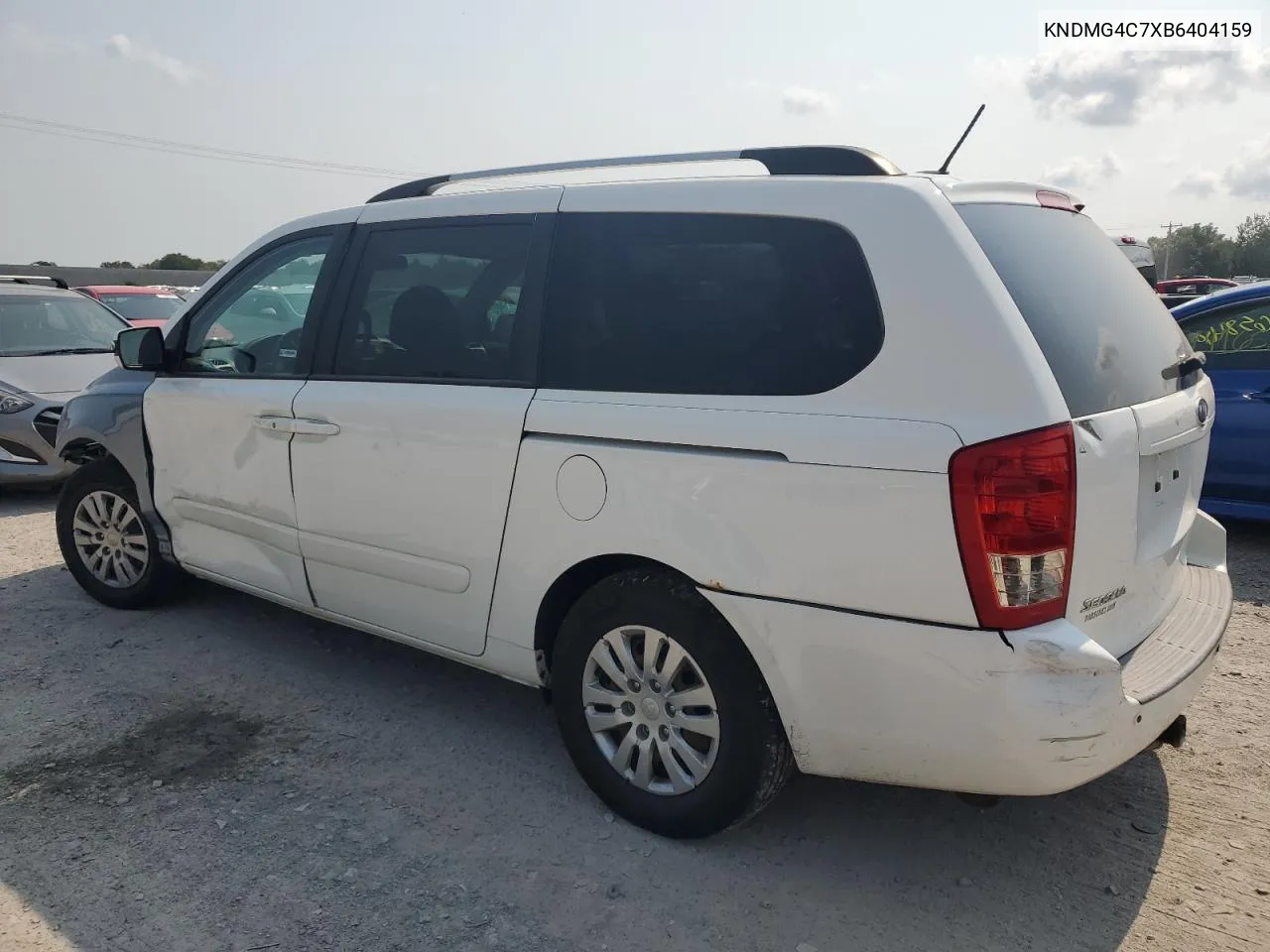 2011 Kia Sedona Lx VIN: KNDMG4C7XB6404159 Lot: 71412734