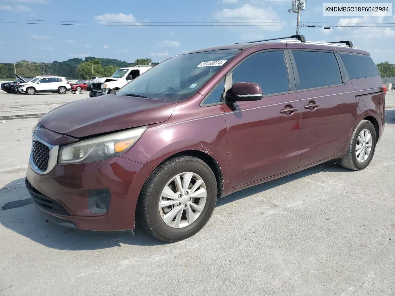 2015 Kia Sedona Lx VIN: KNDMB5C18F6042984 Lot: 66450874