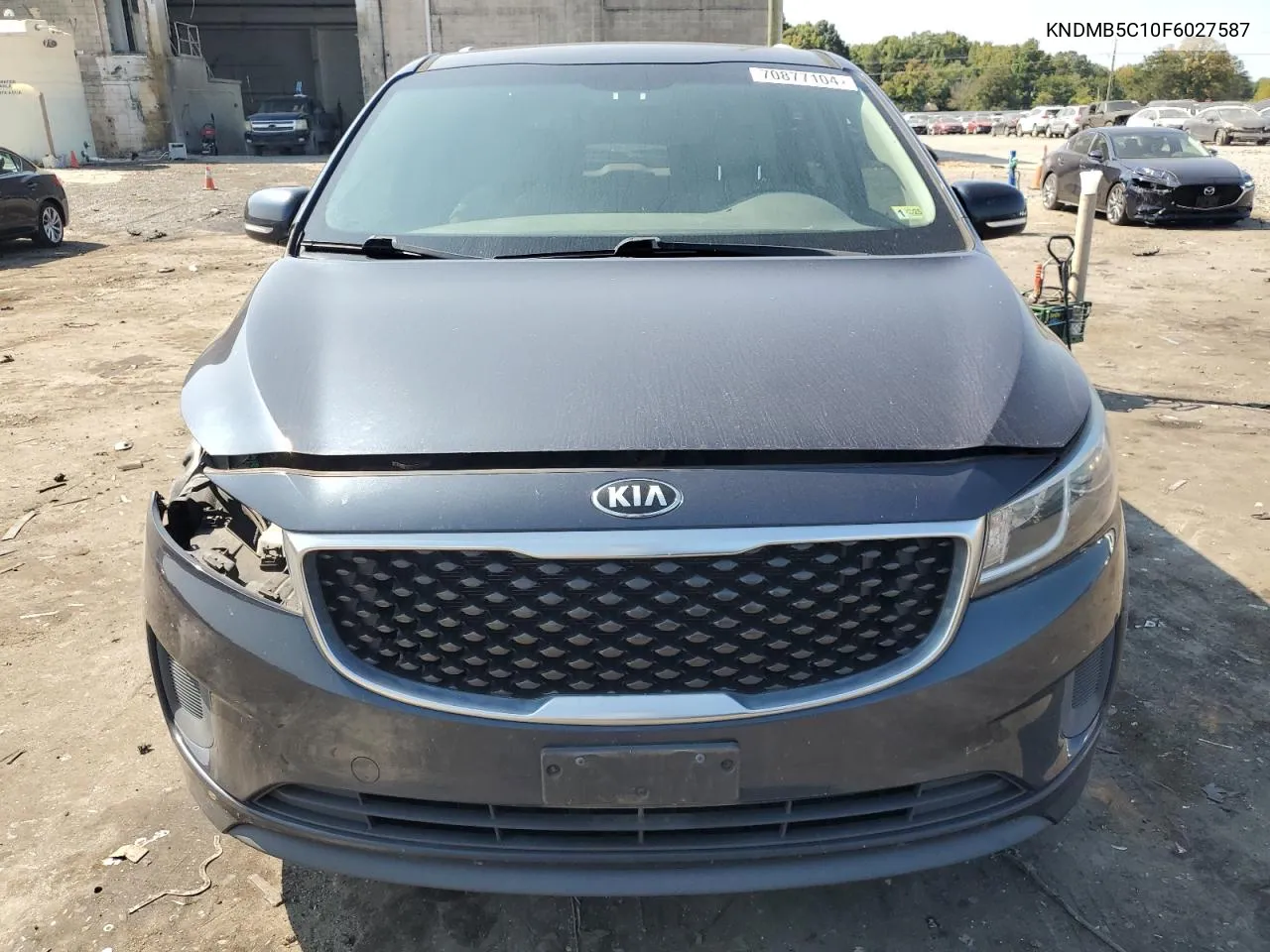 KNDMB5C10F6027587 2015 Kia Sedona Lx