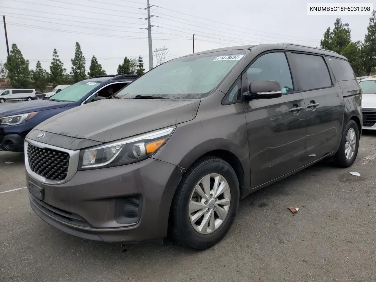 KNDMB5C18F6031998 2015 Kia Sedona Lx