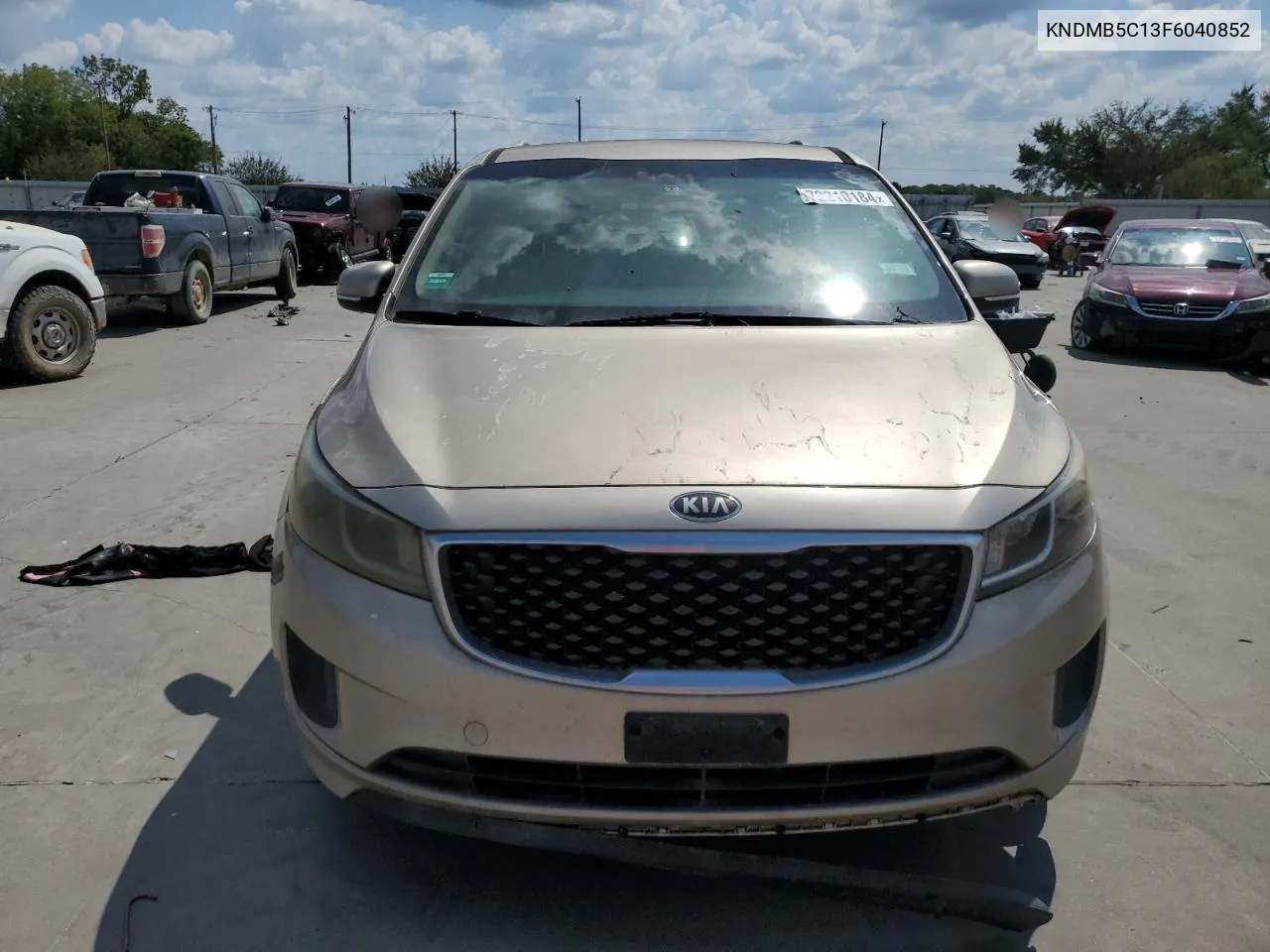 KNDMB5C13F6040852 2015 Kia Sedona Lx