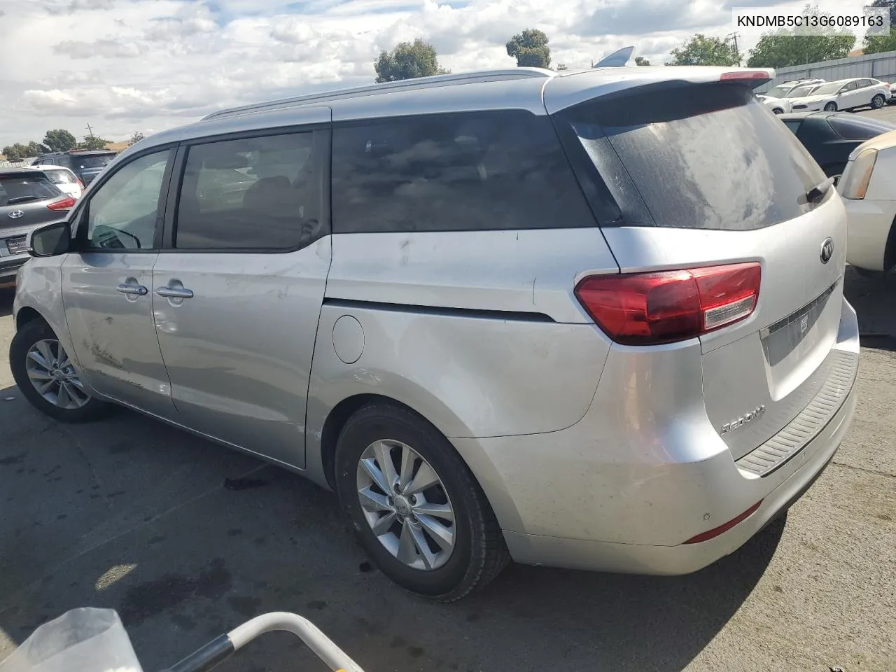 2016 Kia Sedona Lx VIN: KNDMB5C13G6089163 Lot: 71408164