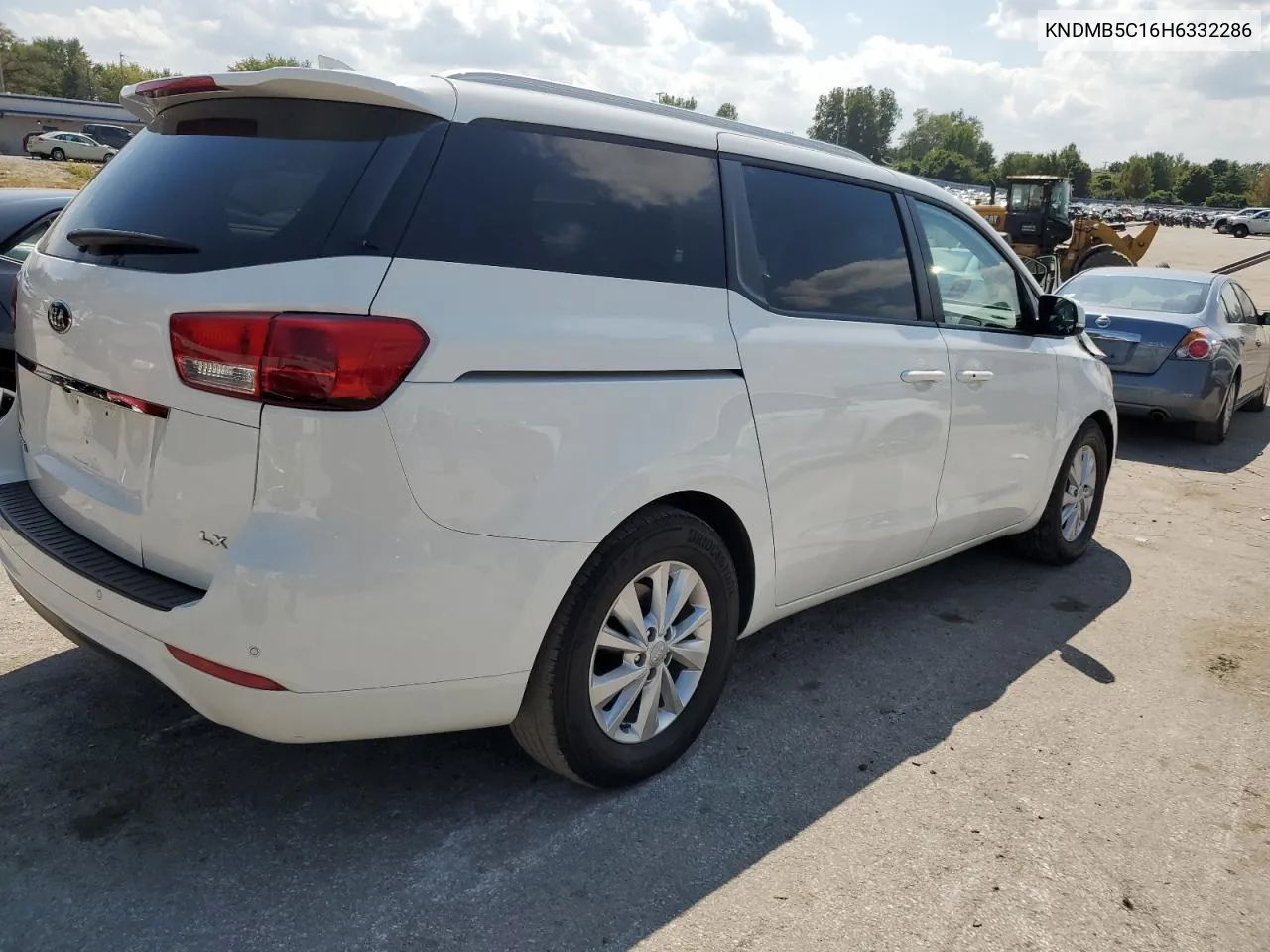 2017 Kia Sedona Lx VIN: KNDMB5C16H6332286 Lot: 70786534