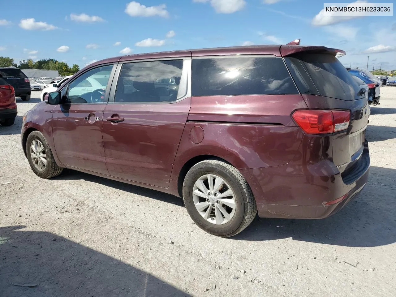 2017 Kia Sedona Lx VIN: KNDMB5C13H6233036 Lot: 71561374