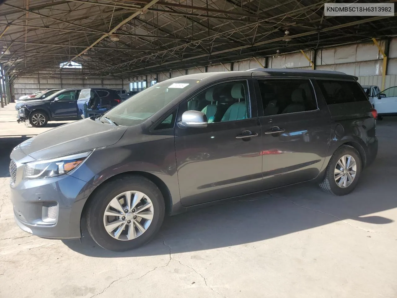 2017 Kia Sedona Lx VIN: KNDMB5C18H6313982 Lot: 71626134