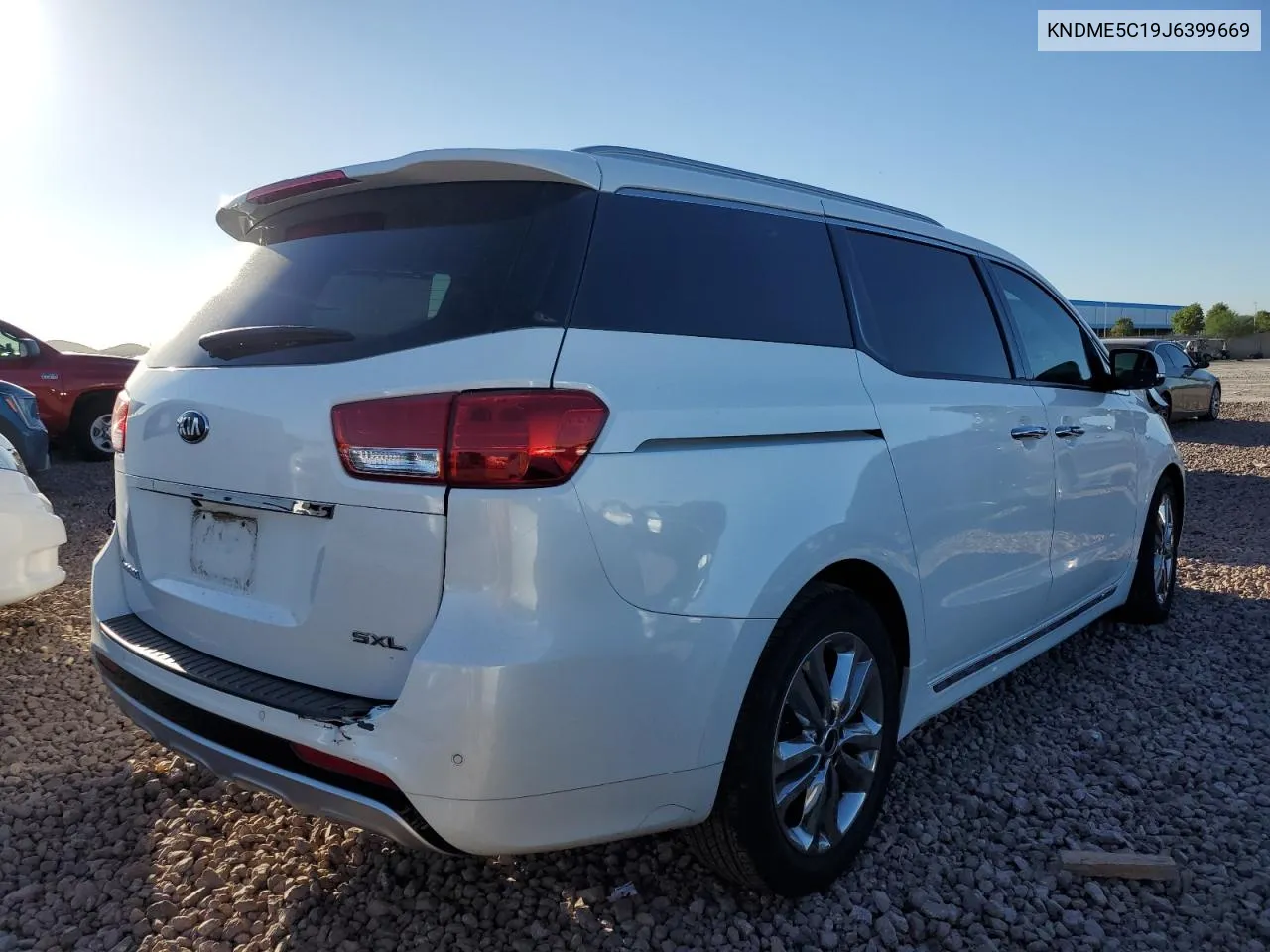 2018 Kia Sedona Sxl VIN: KNDME5C19J6399669 Lot: 72073194