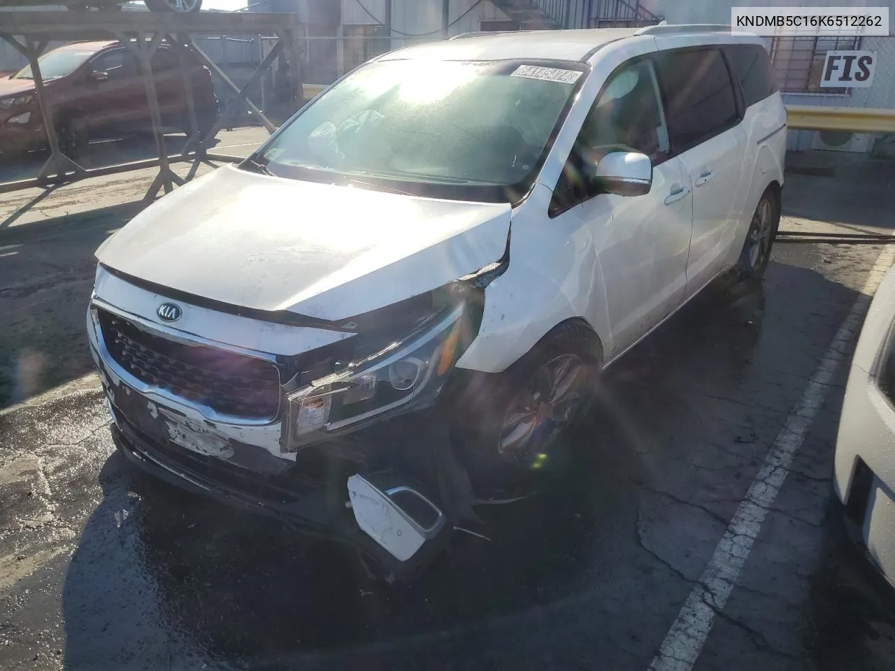 2019 Kia Sedona Lx VIN: KNDMB5C16K6512262 Lot: 64145474