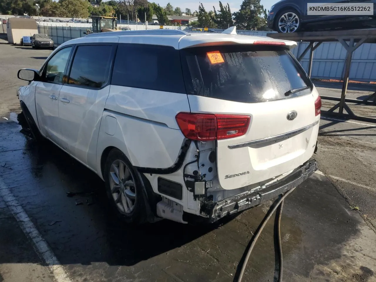 2019 Kia Sedona Lx VIN: KNDMB5C16K6512262 Lot: 64145474