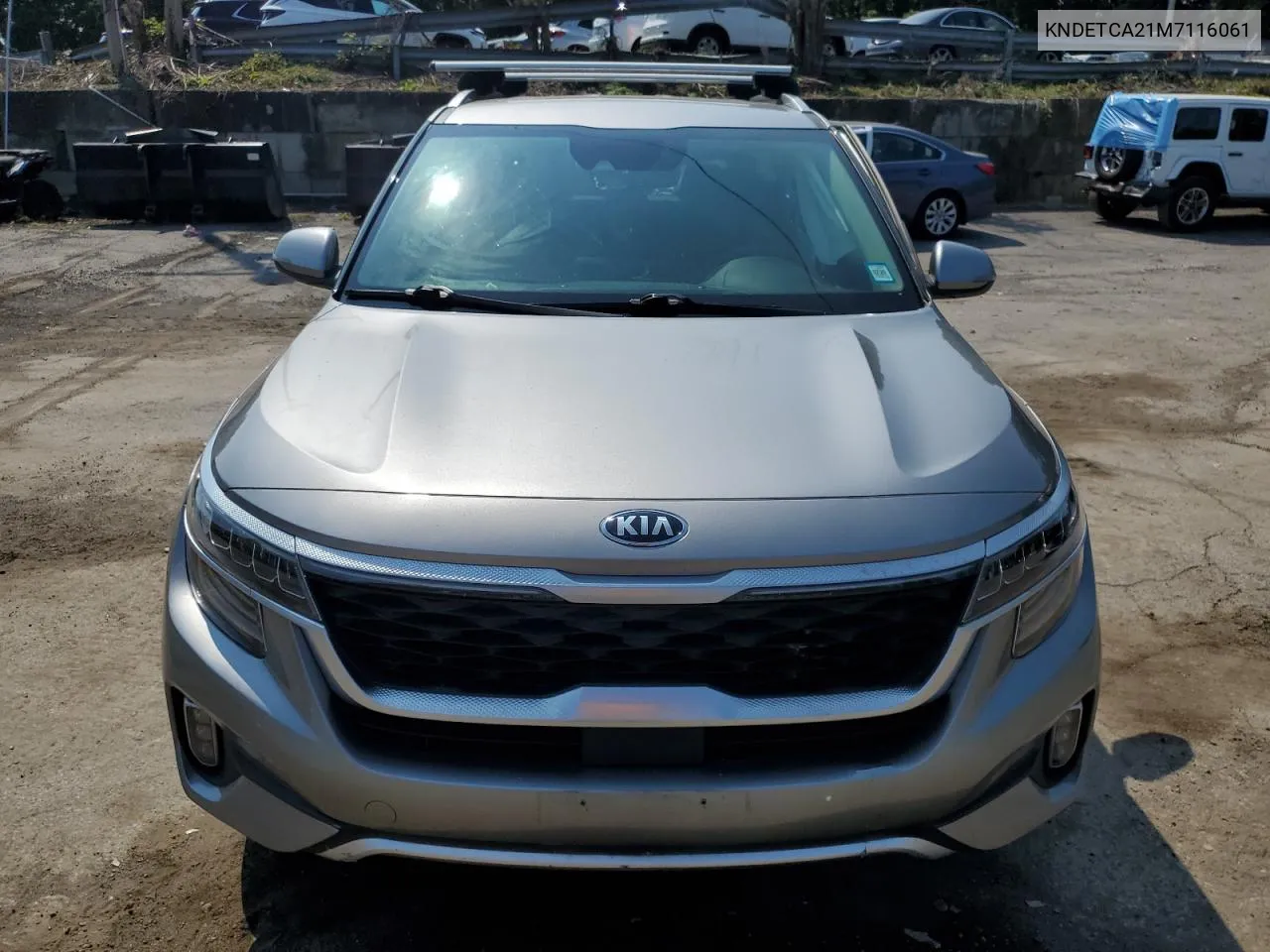 2021 Kia Seltos Sx VIN: KNDETCA21M7116061 Lot: 69682564