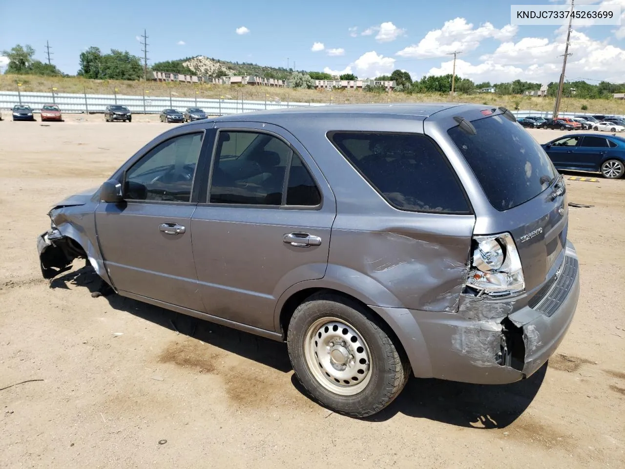 2004 Kia Sorento Ex VIN: KNDJC733745263699 Lot: 62268504