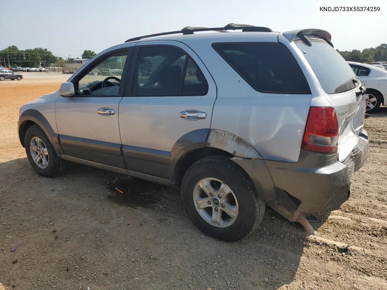 KNDJD733X55374259 2005 Kia Sorento Ex