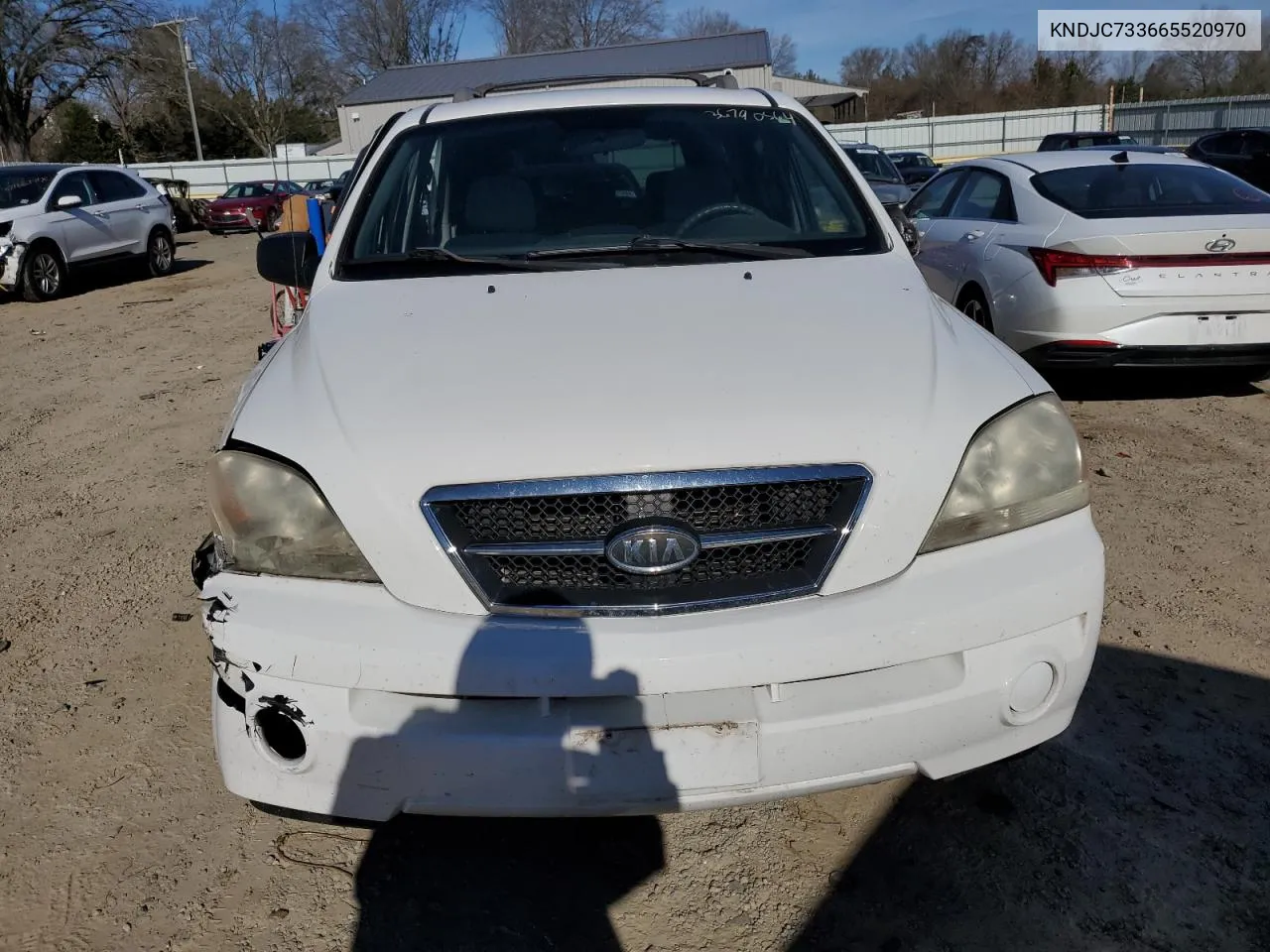 KNDJC733665520970 2006 Kia Sorento Ex