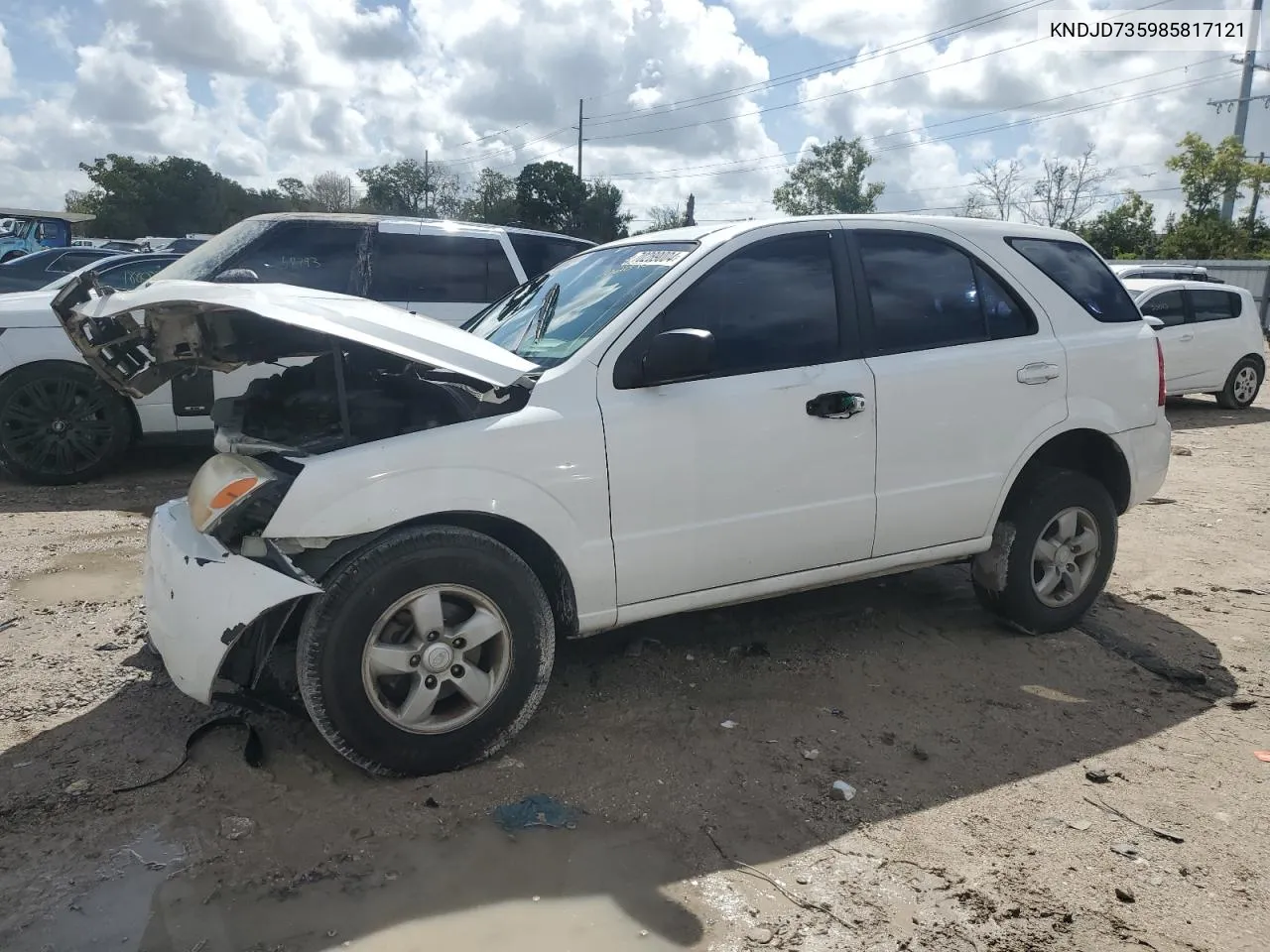 2008 Kia Sorento Ex VIN: KNDJD735985817121 Lot: 70289004