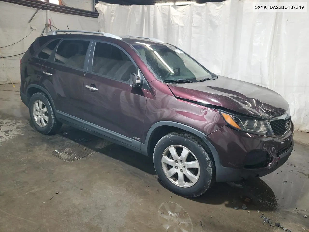 5XYKTDA22BG137249 2011 Kia Sorento Base