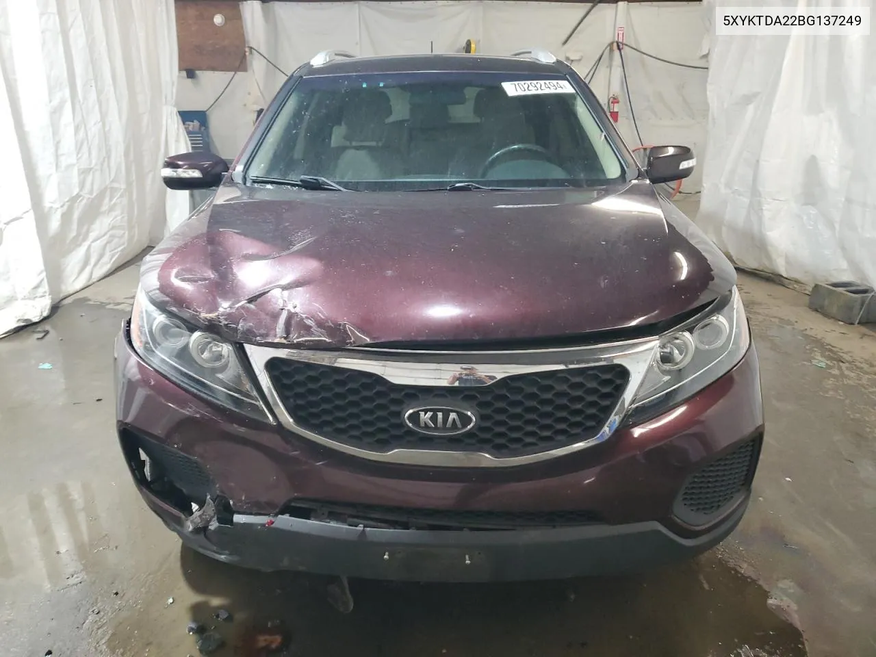 5XYKTDA22BG137249 2011 Kia Sorento Base