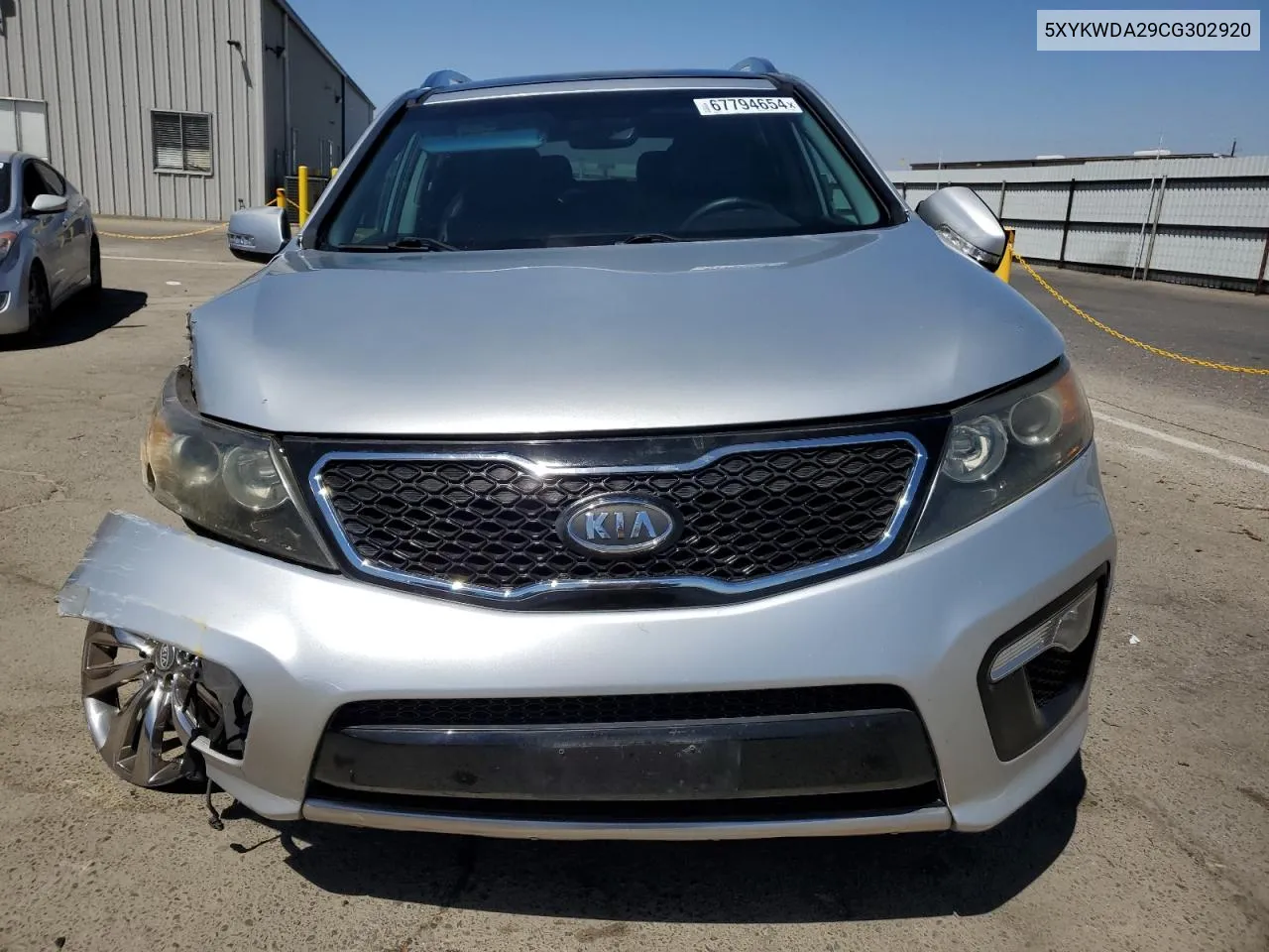 2012 Kia Sorento Sx VIN: 5XYKWDA29CG302920 Lot: 67794654