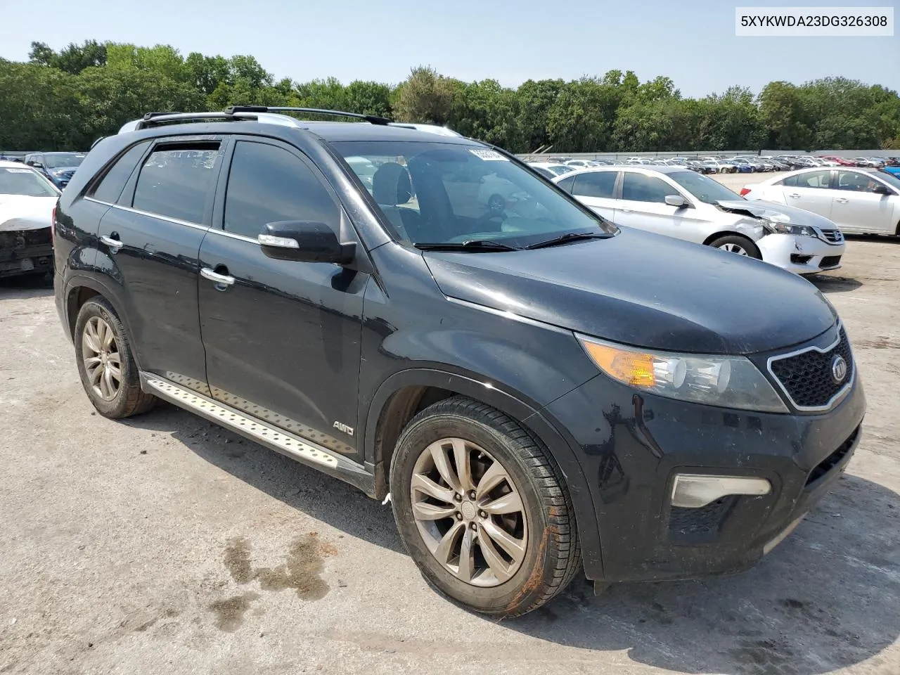 2013 Kia Sorento Sx VIN: 5XYKWDA23DG326308 Lot: 63581684