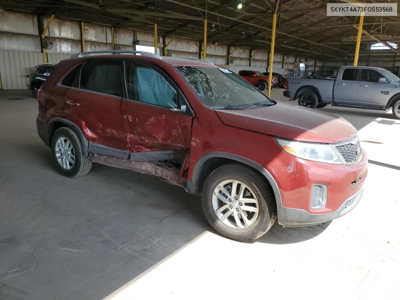 5XYKT4A73FG553568 2015 Kia Sorento Lx