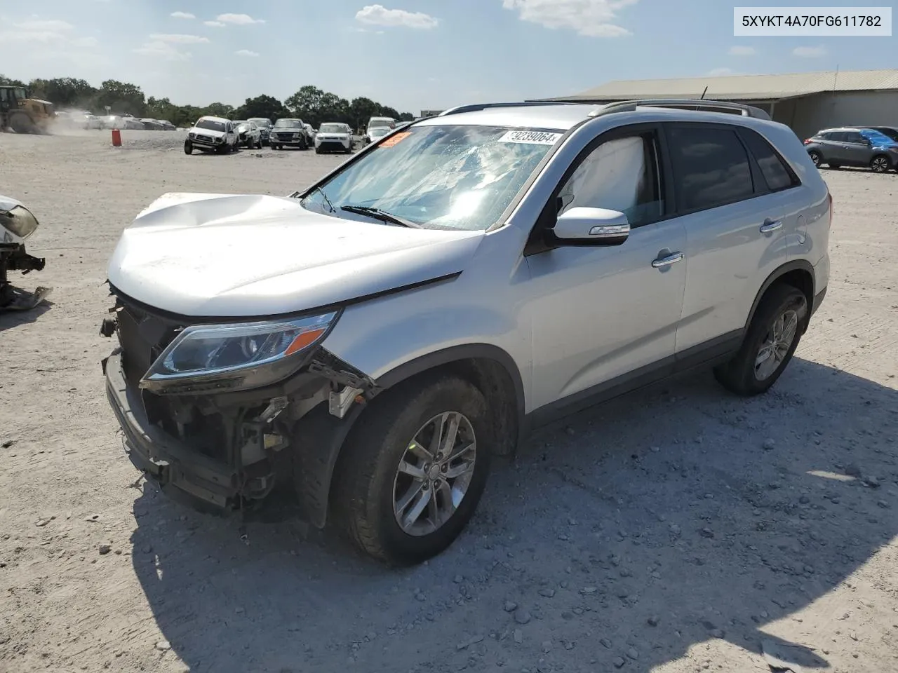 5XYKT4A70FG611782 2015 Kia Sorento Lx