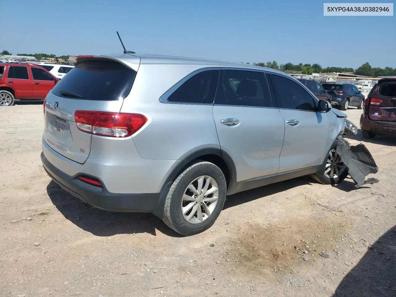 5XYPG4A38JG382946 2018 Kia Sorento Lx