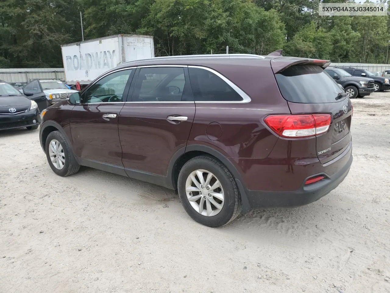 2018 Kia Sorento Lx VIN: 5XYPG4A35JG345014 Lot: 70146484