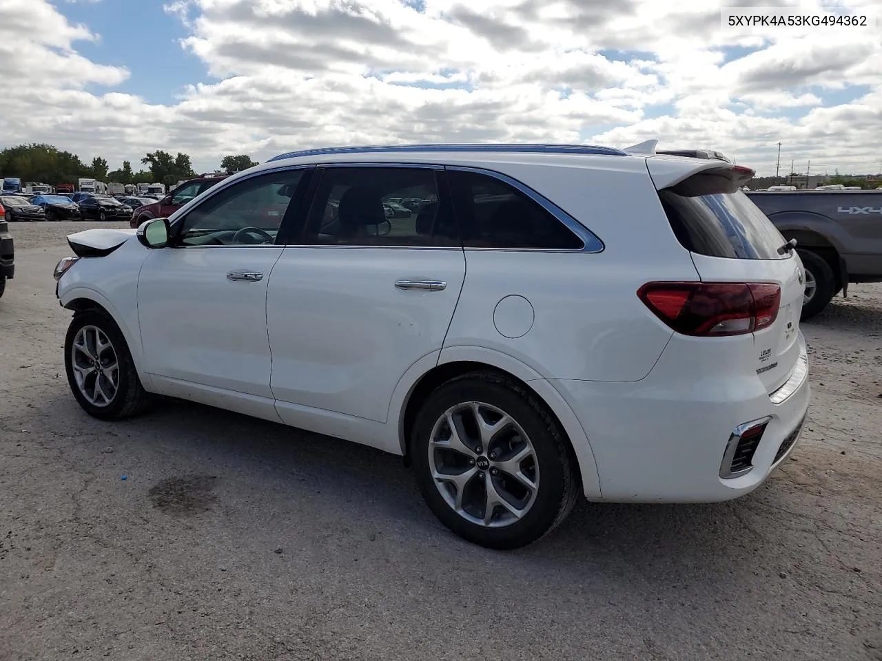 2019 Kia Sorento Sx VIN: 5XYPK4A53KG494362 Lot: 66370864