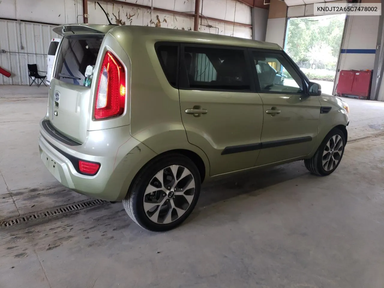 2012 Kia Soul + VIN: KNDJT2A65C7478002 Lot: 70390474