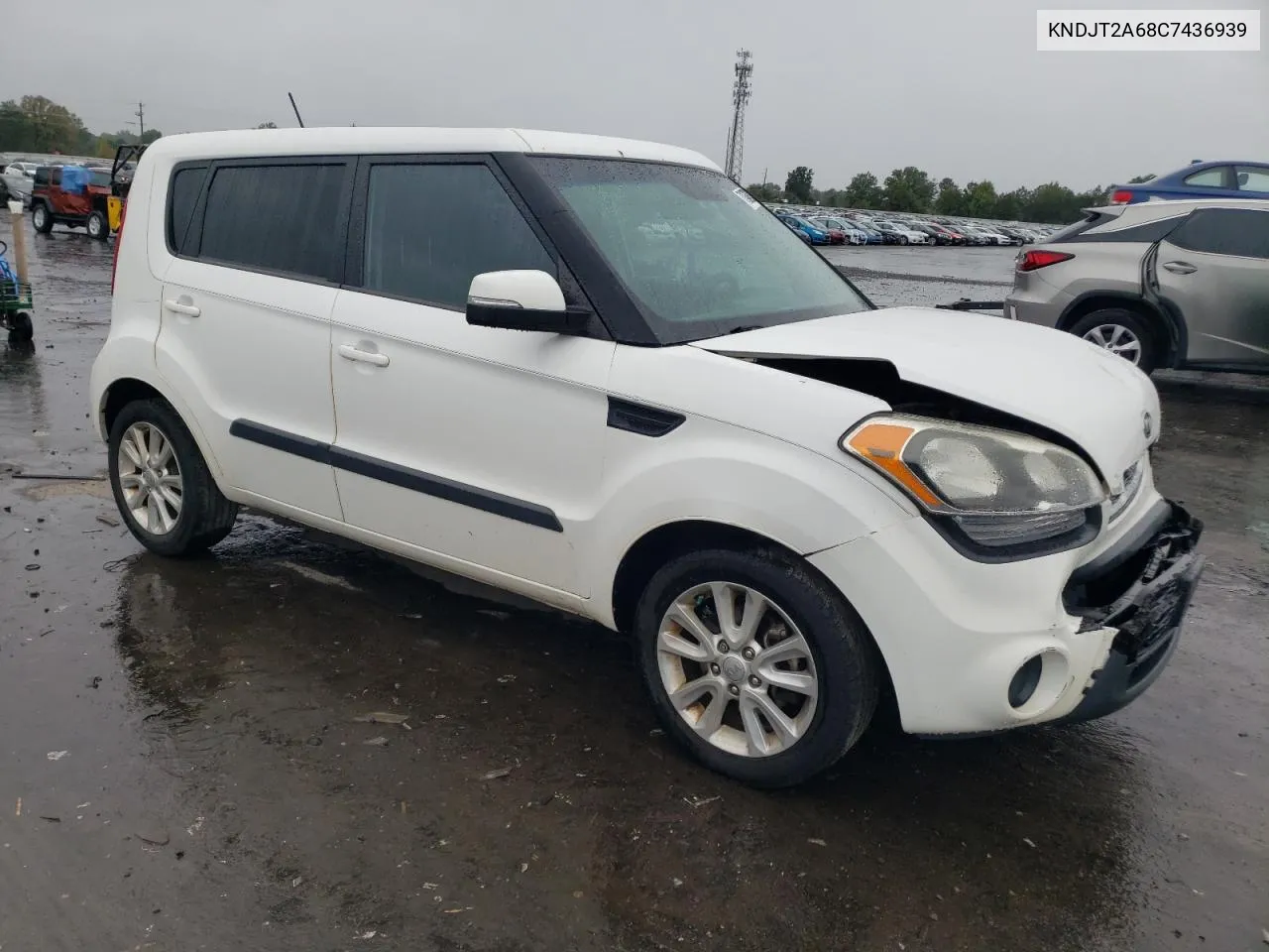 2012 Kia Soul + VIN: KNDJT2A68C7436939 Lot: 71788324