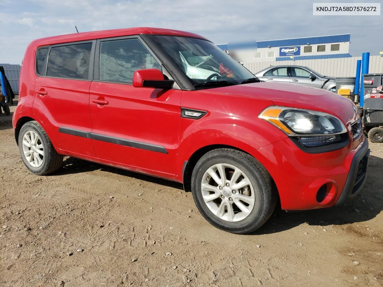 2013 Kia Soul VIN: KNDJT2A58D7576272 Lot: 70585214