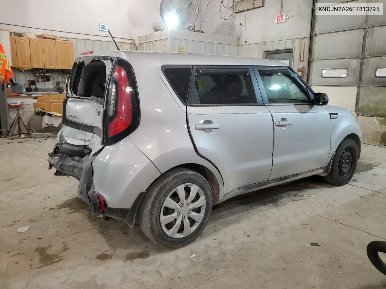 2015 Kia Soul VIN: KNDJN2A26F7813795 Lot: 60202054