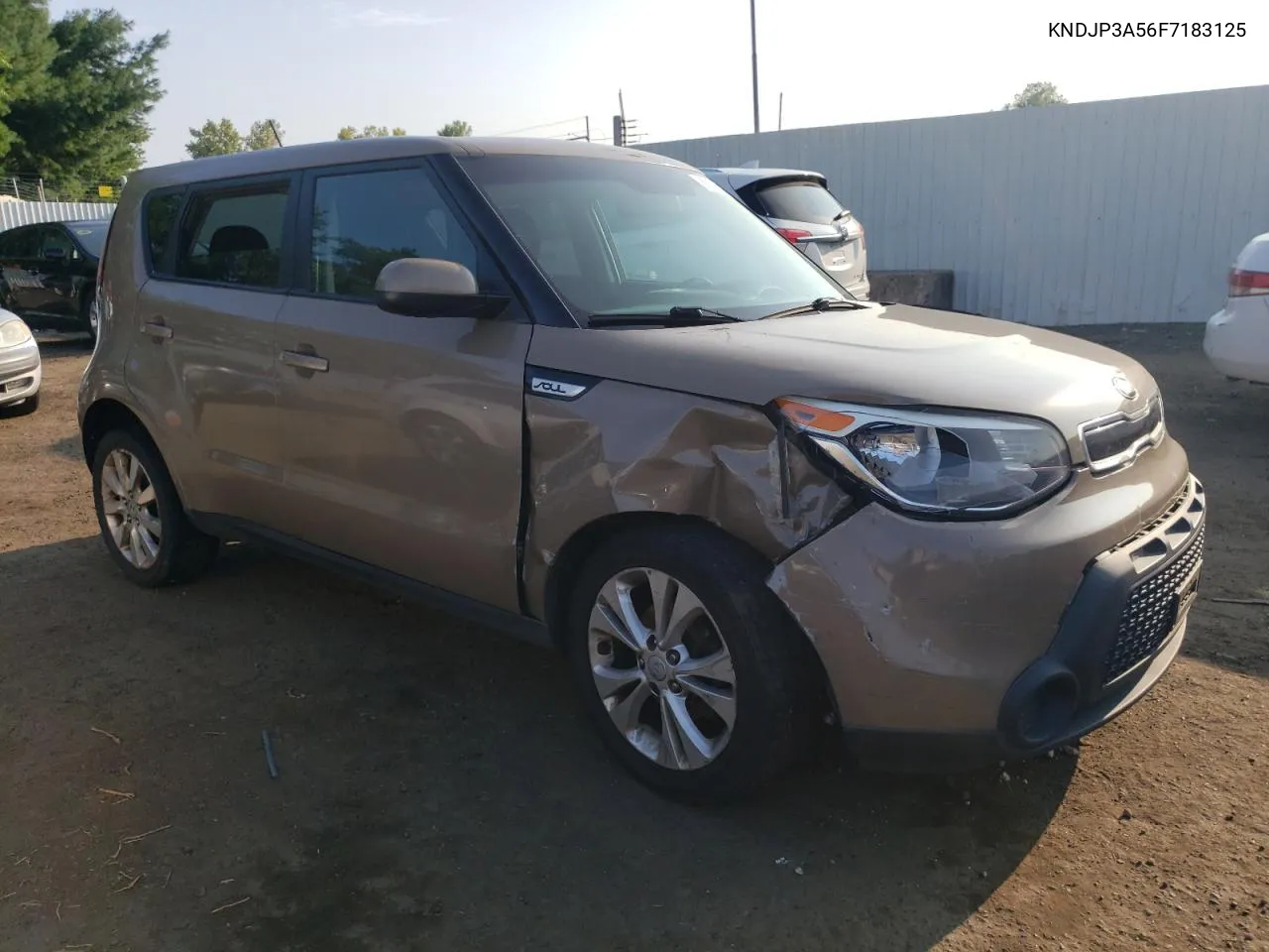 2015 Kia Soul + VIN: KNDJP3A56F7183125 Lot: 68664924