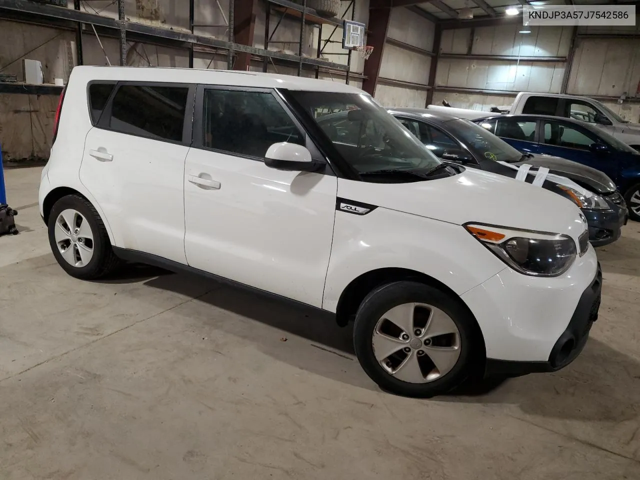 2015 Kia Soul + VIN: KNDJP3A57J7542586 Lot: 71629354