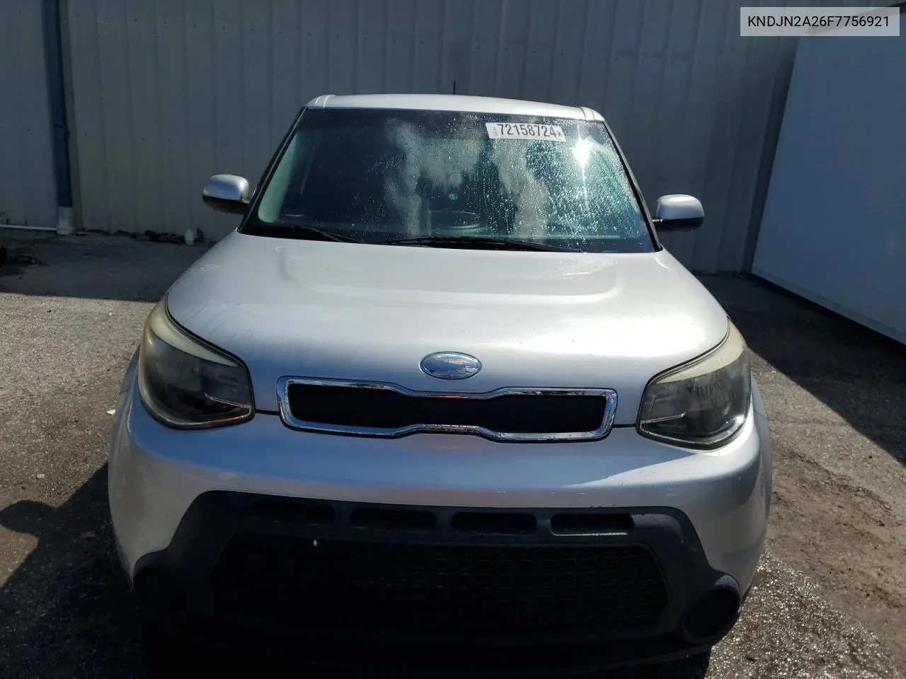 2015 Kia Soul VIN: KNDJN2A26F7756921 Lot: 72158724