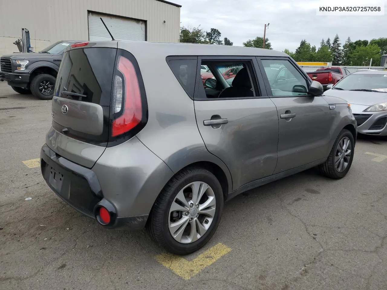 2016 Kia Soul + VIN: KNDJP3A52G7257058 Lot: 58533664