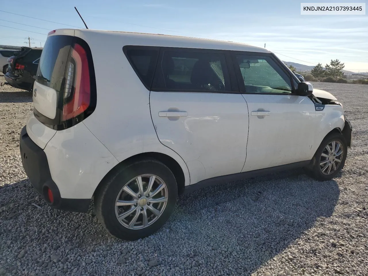 2016 Kia Soul VIN: KNDJN2A21G7393445 Lot: 68377164