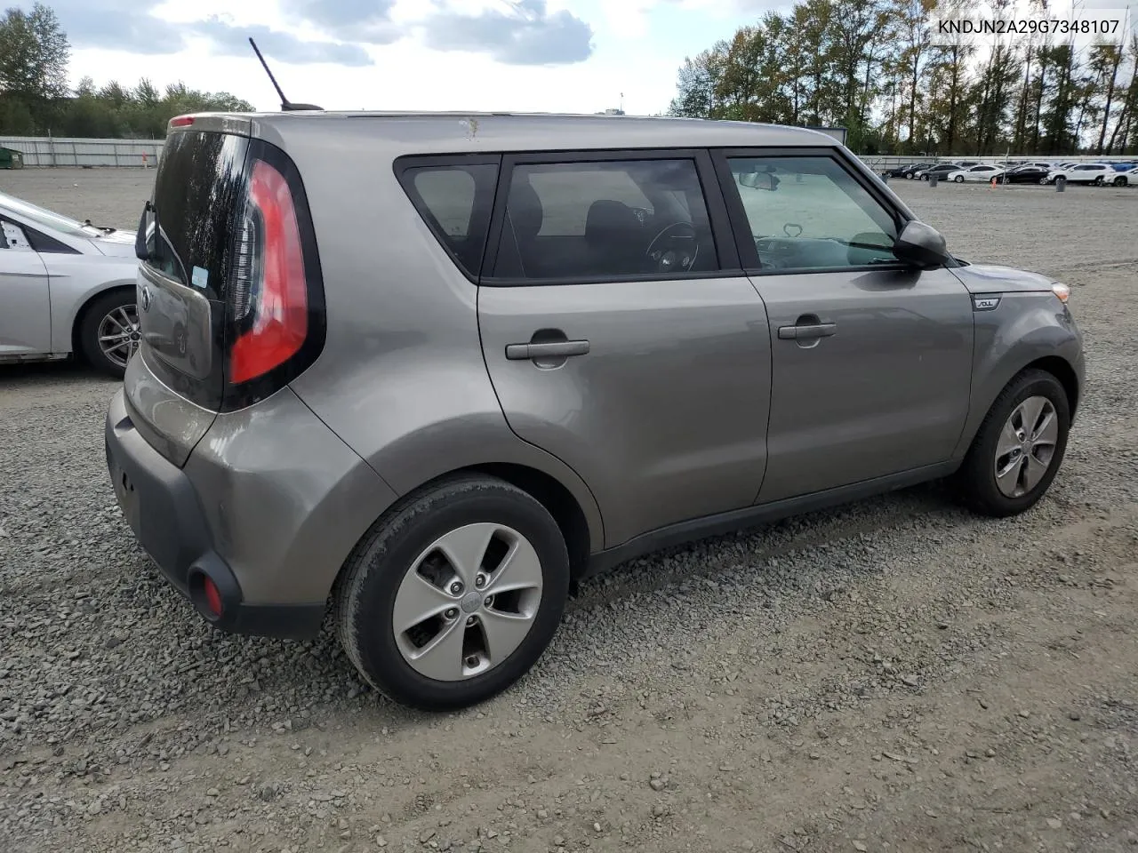 2016 Kia Soul VIN: KNDJN2A29G7348107 Lot: 71323804