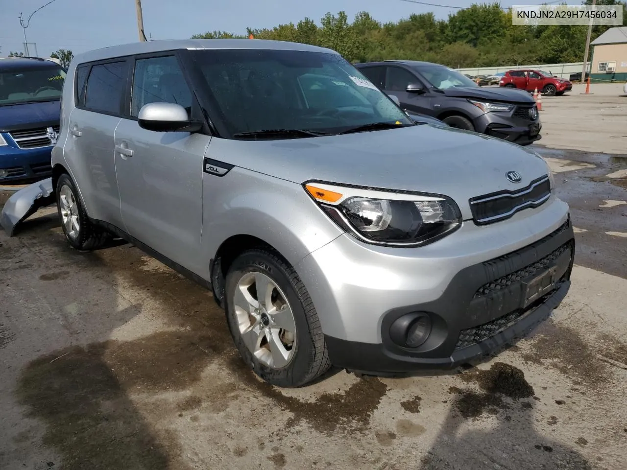 2017 Kia Soul VIN: KNDJN2A29H7456034 Lot: 71472614