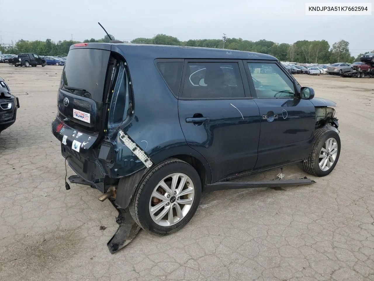 2019 Kia Soul + VIN: KNDJP3A51K7662594 Lot: 66908964