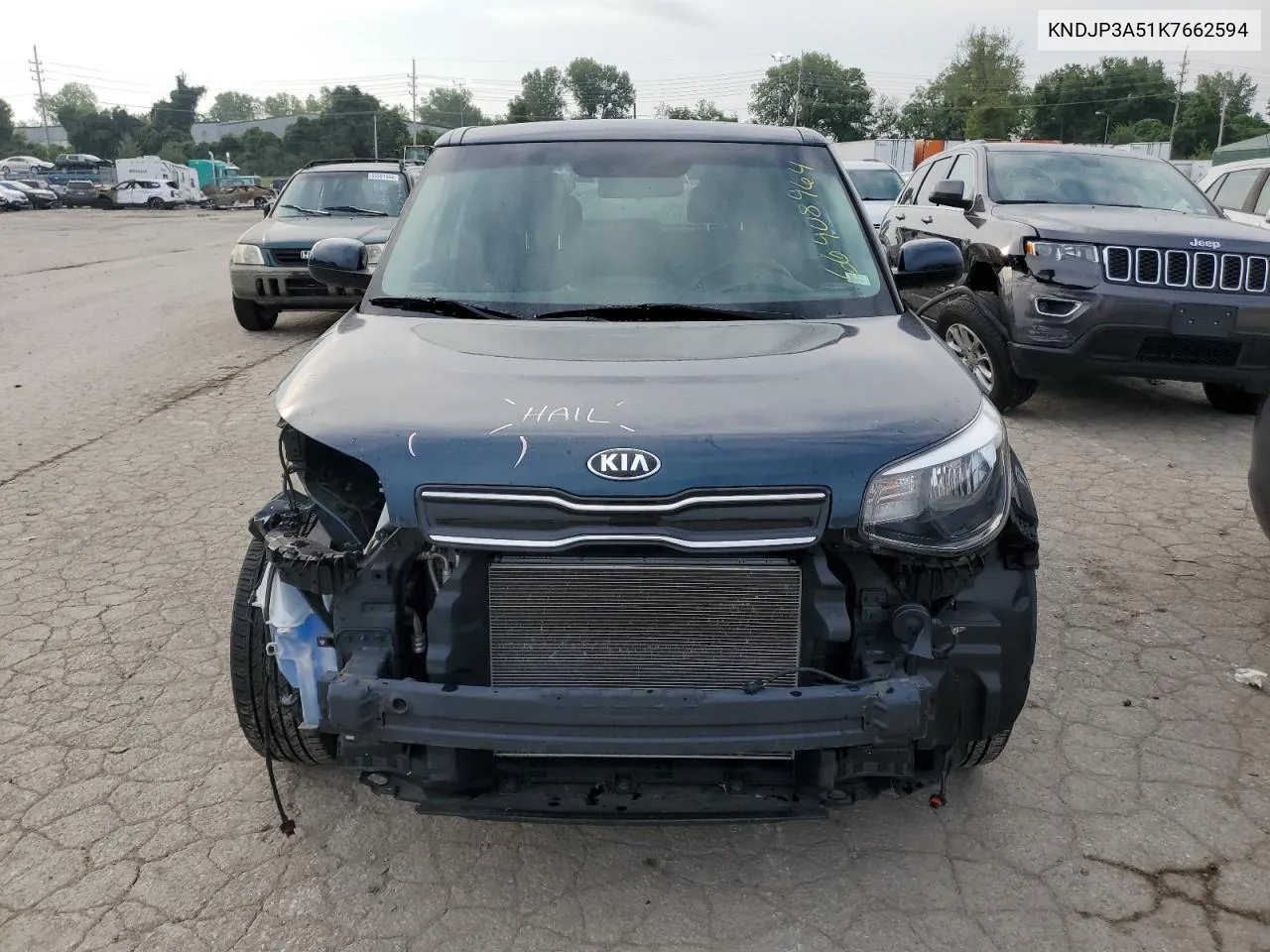 2019 Kia Soul + VIN: KNDJP3A51K7662594 Lot: 66908964