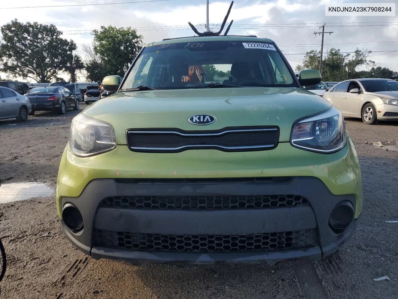 2019 Kia Soul VIN: KNDJN2A23K7908244 Lot: 72226264