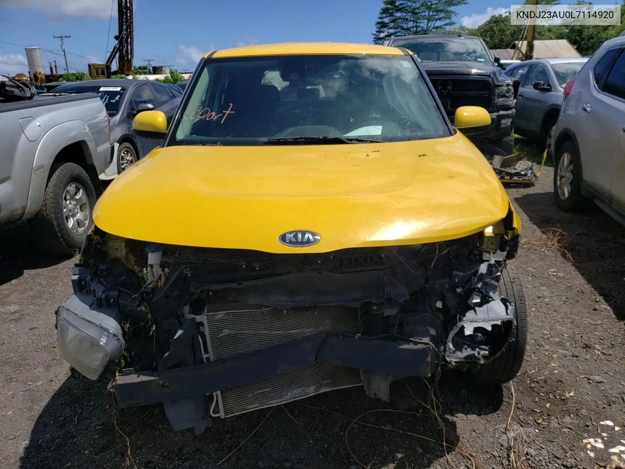 2020 Kia Soul Lx VIN: KNDJ23AU0L7114920 Lot: 68683263