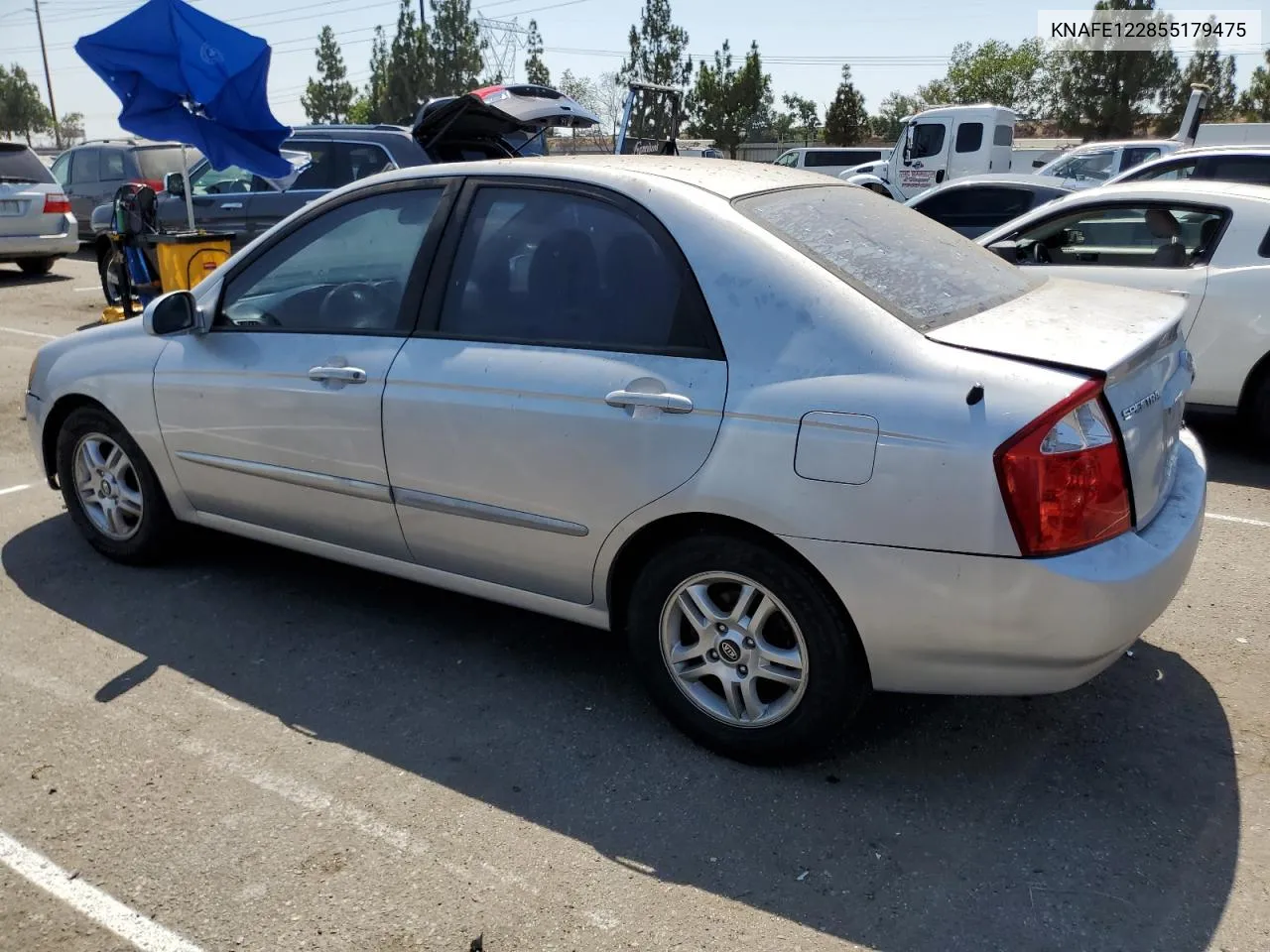 KNAFE122855179475 2005 Kia Spectra Lx