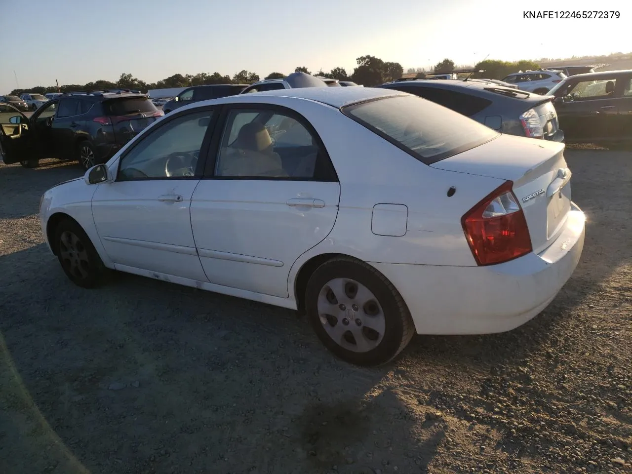 2006 Kia Spectra Lx VIN: KNAFE122465272379 Lot: 69326344